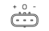 Sensor, intake manifold pressure - 96115 NTK